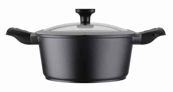 GSW Induktion Kochtopf Suppentopf mit Glasdeckel Easy Click Ø 20 cm 2,4 L NEU
