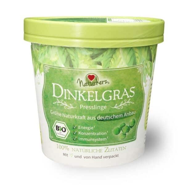 BIO Dinkel-Gas-Tabletten 1250 Presslinge nach Sanos-Tradition aus Deutschland