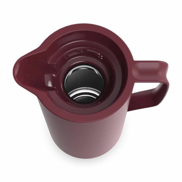 EMSA Thermoskanne Isokanne Isolierkanne Kaffee-Kanne Motiva Rot 1 Liter NEU – Bild 2