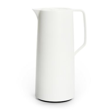 EMSA Thermoskanne Isokanne Isolierkanne Kaffee-Kanne Motiva Weiss 1 Liter NEU