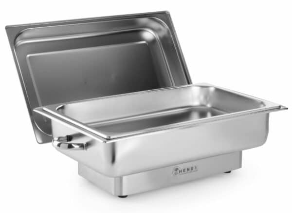 Hendi Elektro Chafing-Dish Speisewärmer 1/1 GN aus Edelstahl Gastro Pollina NEU