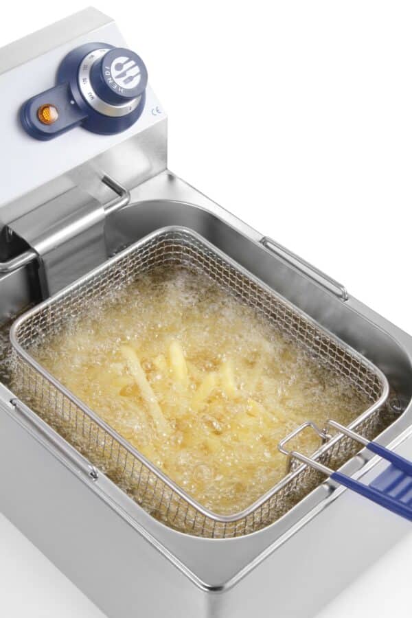Hendi Kaltzonen Fritteuse 6 Liter aus Edelstahl Kitchen Line 230V 3300 Watt NEU – Bild 8