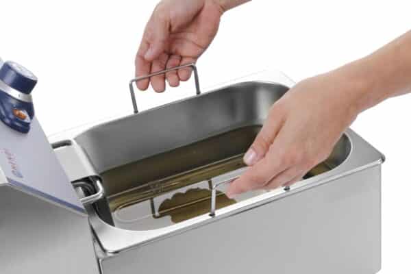 Hendi Kaltzonen Fritteuse 6 Liter aus Edelstahl Kitchen Line 230V 3300 Watt NEU – Bild 6