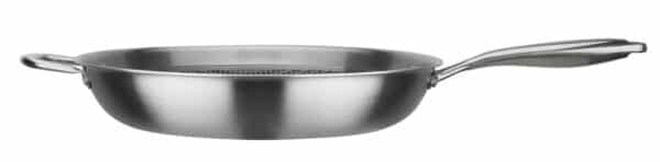 GSW Edelstahl Bratpfanne Induktion Tri-Ply Gastro Ø 36 cm Silber NEU – Bild 2