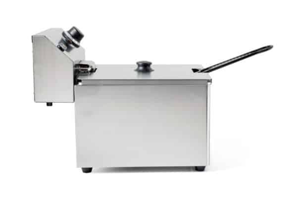 Hendi Kaltzonen Fritteuse 6 Liter aus Edelstahl Kitchen Line 230V 3300 Watt NEU – Bild 2