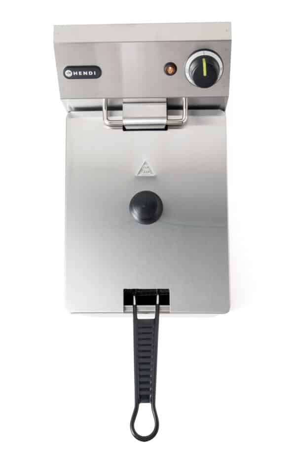 Hendi Kaltzonen Fritteuse 6 Liter aus Edelstahl Kitchen Line 230V 3300 Watt NEU – Bild 3