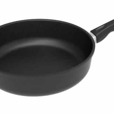 AMT Bratpfanne Schmorpfanne Ø 28 cm x 7 cm Gastro-Guss Schwarz NEU