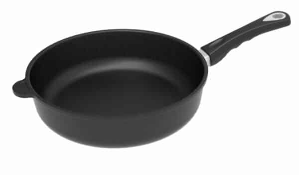 AMT Bratpfanne Schmorpfanne Ø 28 cm x 7 cm Gastro-Guss Schwarz NEU
