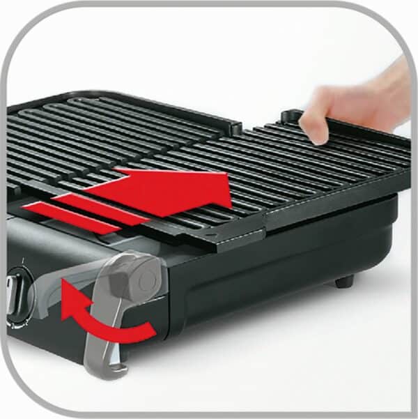 Tefal BBQ Tischgrill Grillplatte Elektro-Grill Kontakt-Grill 2400 Watt NEU – Bild 4