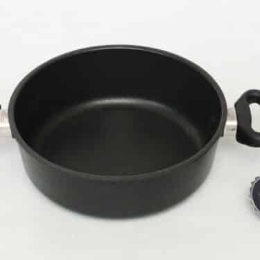 AMT Bratpfanne Schmorpfanne Ø 24 x 8 cm Höhe Best-Pan Gastro-Guss Profi NEU