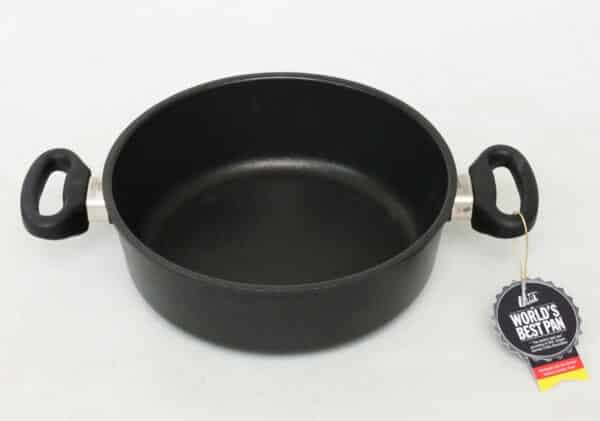 AMT Bratpfanne Schmorpfanne Ø 24 x 8 cm Höhe Best-Pan Gastro-Guss Profi NEU