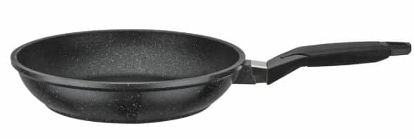 GSW Induktion Bratpfanne Schmorpfanne Ø 28 cm Titanium Granit Ferrotherm