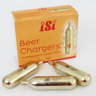 10x iSi Bier-Kapsel CO2 Kohlesäure-Kapseln Bier-Zapfanlage Beer Chargers Gas NEU