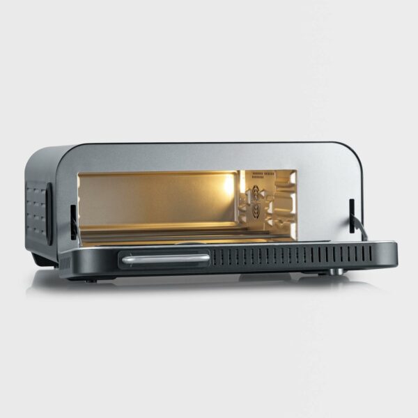 Severin Pizzaofen Backofen SERICO Digital 40 - 400°C 230V 230V Schwarz NEU – Bild 7