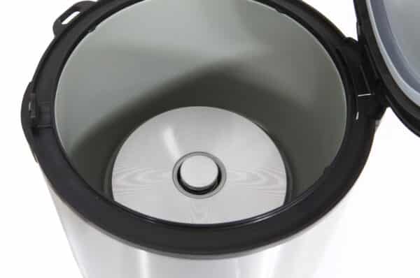 Hendi Reiskocher Gemüse-Garer Kochtopf aus Edelstahl 1,8 Liter Silber NEU – Bild 10