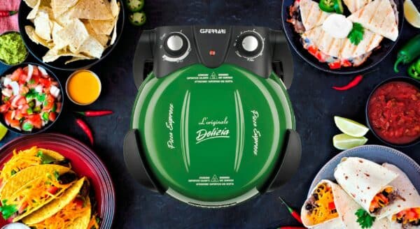 G3-Ferrari Pizzamaker Pizzaofen Express 230V 400°C 1200W Jäger-Grün NEU – Bild 7