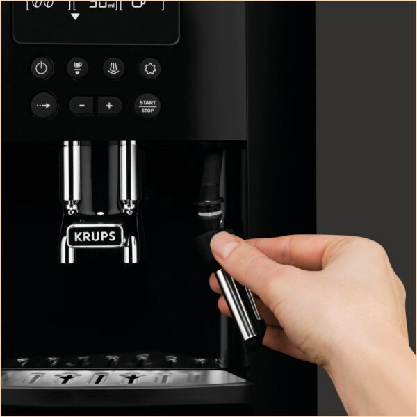 Krups Arabica Kaffeevollautomat Kaffeemaschine Schwarz Silber NEU – Bild 7