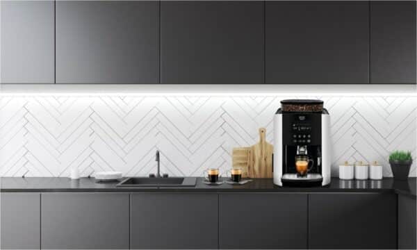 Krups Arabica Kaffeevollautomat Kaffeemaschine Schwarz Silber NEU – Bild 6