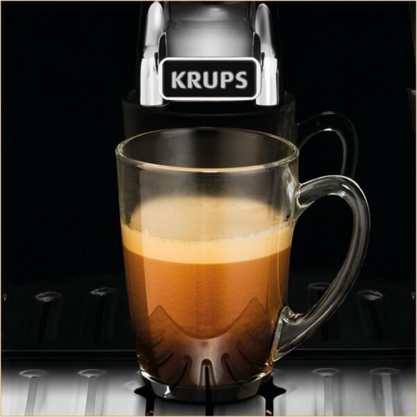 Krups Arabica Kaffeevollautomat Kaffeemaschine Schwarz Silber NEU – Bild 8
