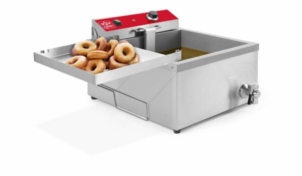Hendi Gastro Elektro Donut Fritteuse 12 Liter 230V 3000 Watt NEU – Bild 2