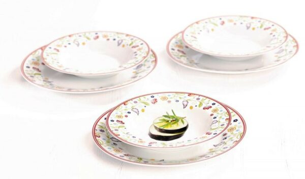 Ritzenhoff Porzellan Tafelservice Kombiservice Serie Doppio Shanti 12-tlg. NEU – Bild 2