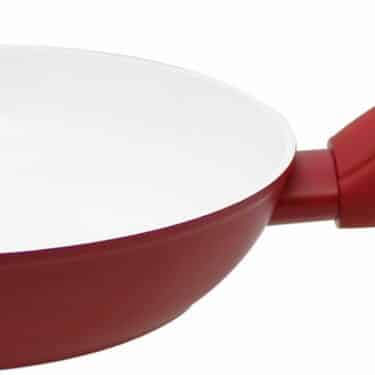Elo Induktion Bratpfanne Keramik Pure Kolibri Ø 32 cm Rot Weiss NEU