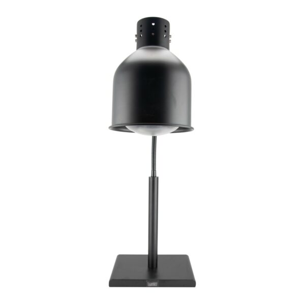 Hendi Flexible Wärmelampe Tischlampe Schwarz E27 Birne NEU – Bild 3