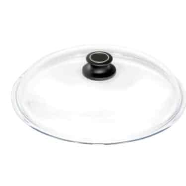 AMT Ø 32 cm Glasdeckel Universal-Glasdeckel Topf-Deckel Wok-Deckel Bratpfanne