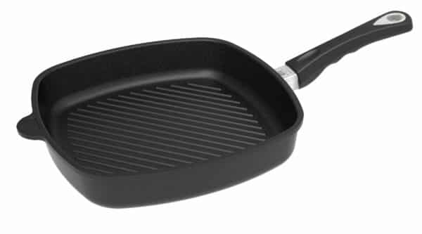 AMT Grillpfanne Steakpfanne 28 x 28 x 5cm Best-Pan Gastro-Guss NEU
