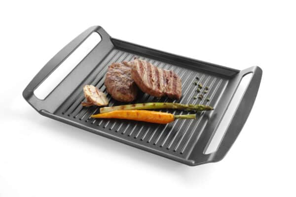 Hendi Grillpfanne Grillplatte Induktion 39 x 26 cm NEU – Bild 3