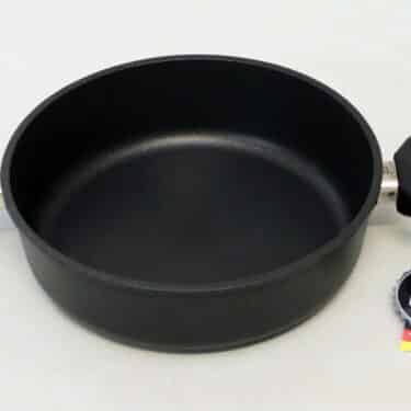 AMT Bratpfanne Schmorpfanne Schmortopf Induktion Ø 32 x 8 cm Höhe Schwarz NEU