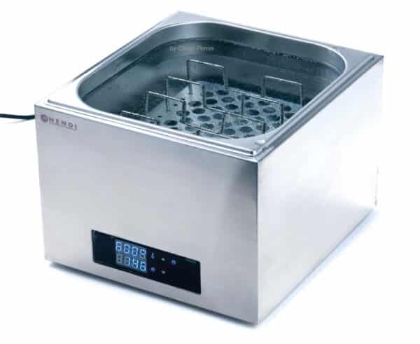 Hendi CNS Gastro Sous Vide Gerät Wasserbad Niedertemperaturgaren GN 2/3 13 Liter