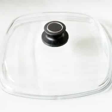 AMT Glasdeckel Grillpfanne BBQ-Pfanne Quadratisch-Glasdeckel Ø 28 x 28 cm NEU