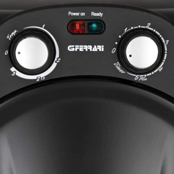 G3-Ferrari Pizzamaker Pizzaofen Napoletana 400°C 1200W Schwarz NEU – Bild 6