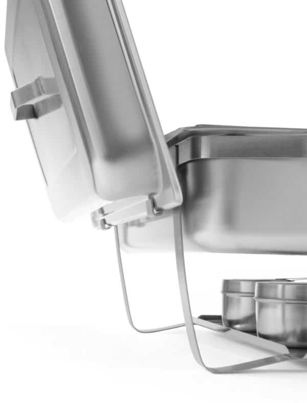 Hendi Chafing-Dish Speisewärmer aus Edelstahl Doppelpack 1/1 GN 9 Liter NEU – Bild 6