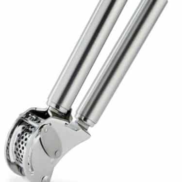 Rösle Gastro Knoblauch-Presse mit Abstreifer aus Edelstahl 20cm NEU