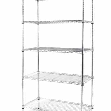 Hendi Küche-Lager-Regal-System mit 5 Böden Storage-Rack Chrom-Silber NEU