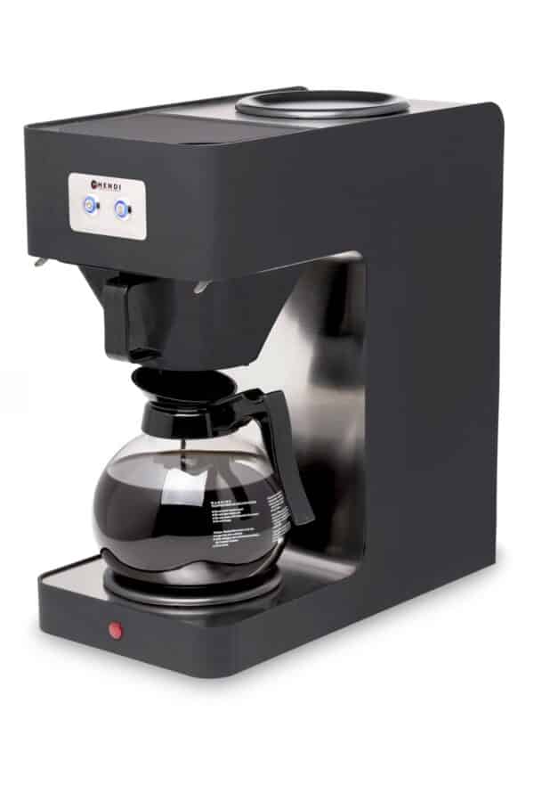 Hendi Kaffeemaschine Kaffeeautomat 1,8 Liter Glaskanne Schwarz NEU – Bild 2