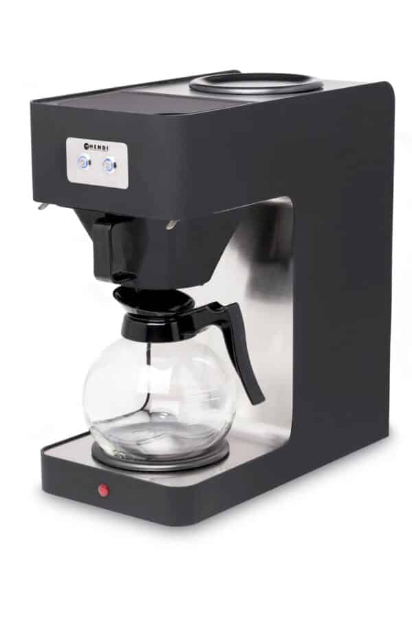 Hendi Kaffeemaschine Kaffeeautomat 1,8 Liter Glaskanne Schwarz NEU