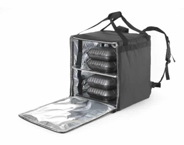 Hendi Thermo-Transportrucksack Pizza-Transporttasche Transportbox 75,2 Liter – Bild 4
