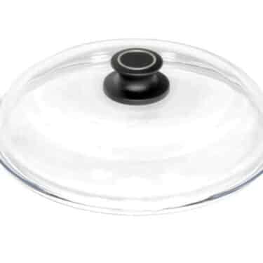 AMT Ø 28 cm Glasdeckel Universal-Glasdeckel Topf-Deckel Wok-Deckel Bratpfanne
