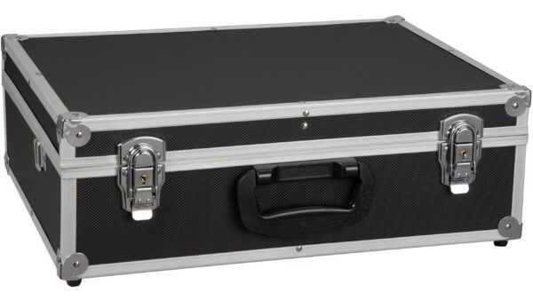 Alutec Universal Werkzeug-Koffer Aluminium Koffer Unbedruckt Silber Schwarz NEU – Bild 3
