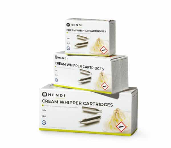 10x N2O Sahne-Kapseln cream capsules Hendi Gastro NEU – Bild 3