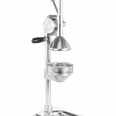 Zitruspresse Zitronenpresse Hebelpresse aus Edelstahl Silber NEU