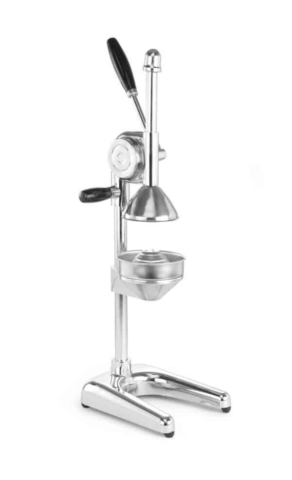 Zitruspresse Zitronenpresse Hebelpresse aus Edelstahl Silber NEU