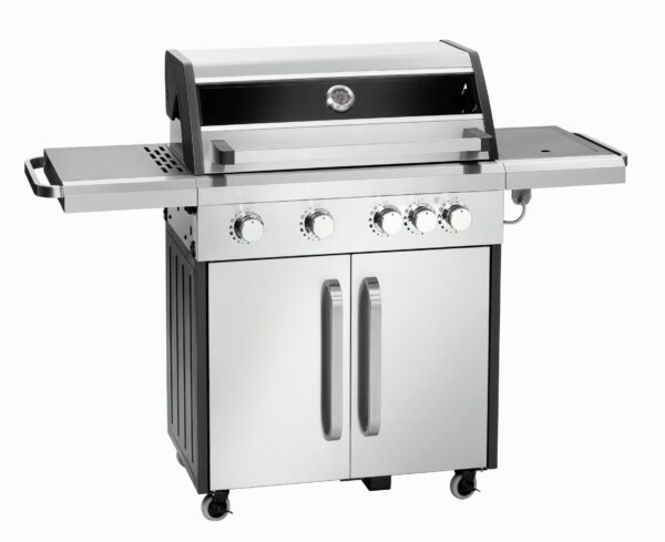 Bartscher BBQ-Grill Gas-Grill aus Edelstahl Silber 20,7 kW Chefidee NEU