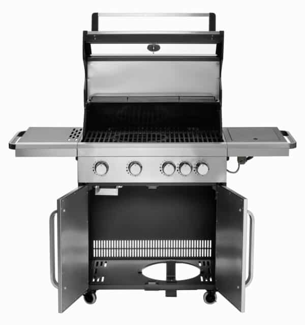 Bartscher BBQ-Grill Gas-Grill aus Edelstahl Silber 20,7 kW Chefidee NEU – Bild 3