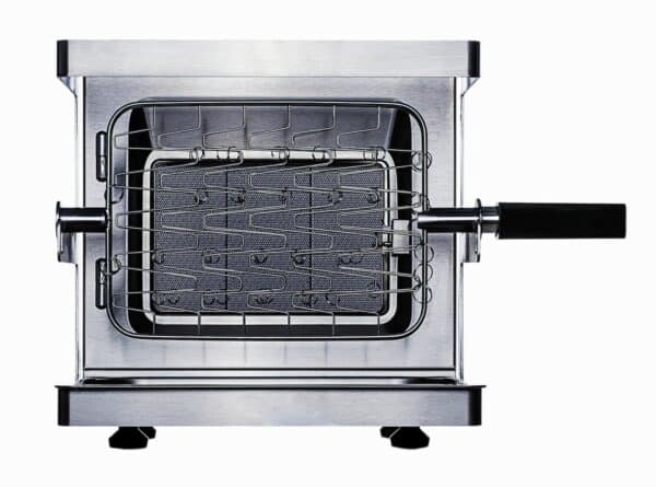 Bartscher Tisch-Grill High Speed Party-Grill aus Edelstahl bis 800°C 230V NEU – Bild 2