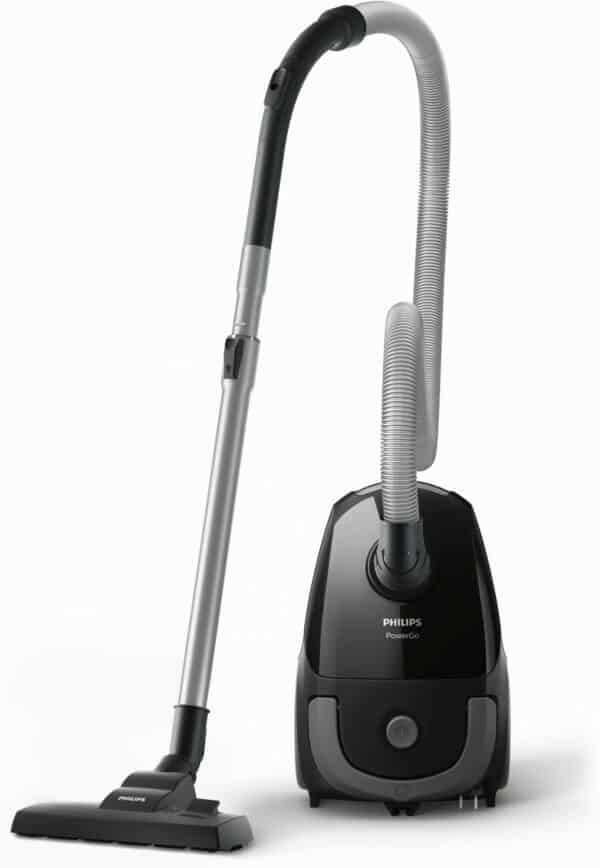 Philips Bodenstaubsauger Staubsauger Schwarz mit Beutel NEU – Bild 3