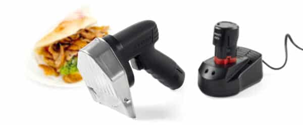 Hendi Akku Döner-Messer Kebab-Messer inkl. 2x Akkus NEU – Bild 2